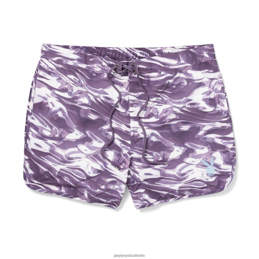 15 flytande boardshorts Playboy män 62L66F637 persisk viol Kläder