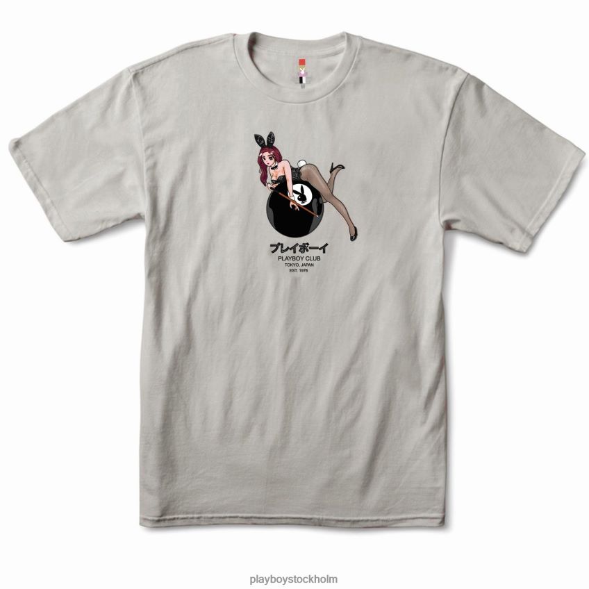 8-ball tokyo club t-shirt Playboy män 62L66F41 sand Kläder