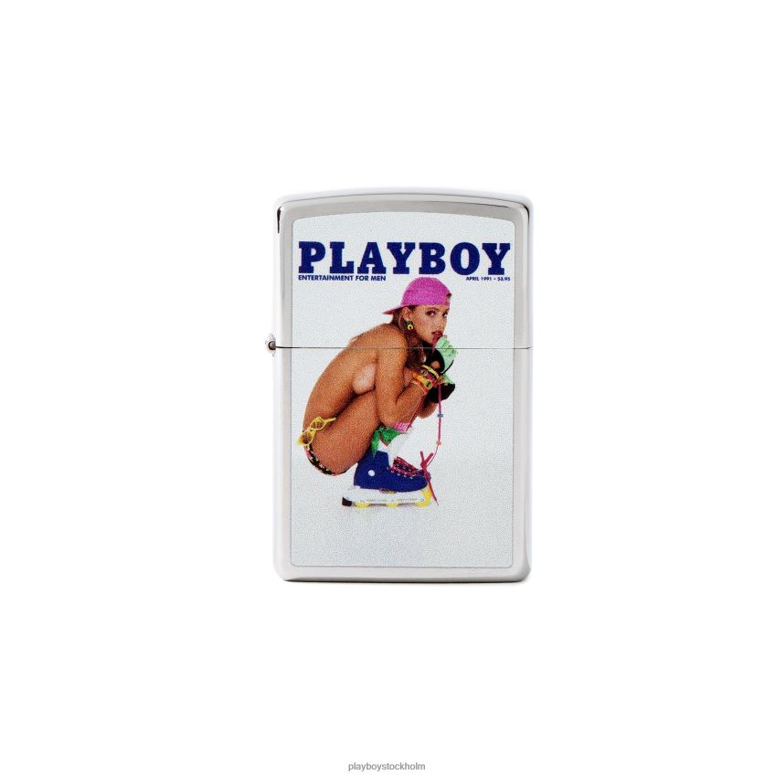 april 1991 lock zippo tändare Playboy män 62L66F817 original tillbehör