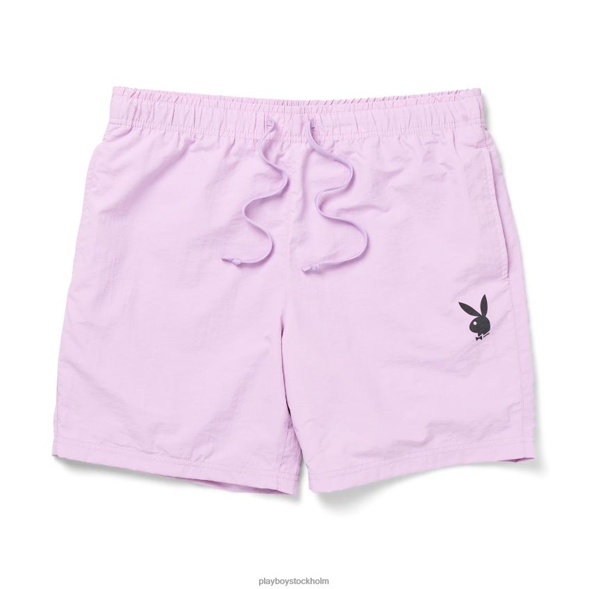 backstage nylonshorts Playboy män 62L66F1282 rosa sand Kläder