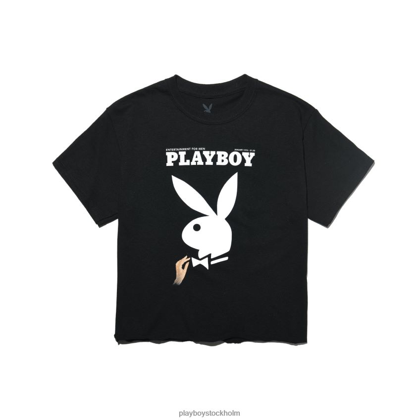 beskuren januari 1974 cover t-shirt Playboy kvinnor 62L66F967 original Kläder