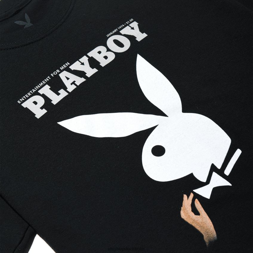 beskuren januari 1974 cover t-shirt Playboy kvinnor 62L66F967 original Kläder