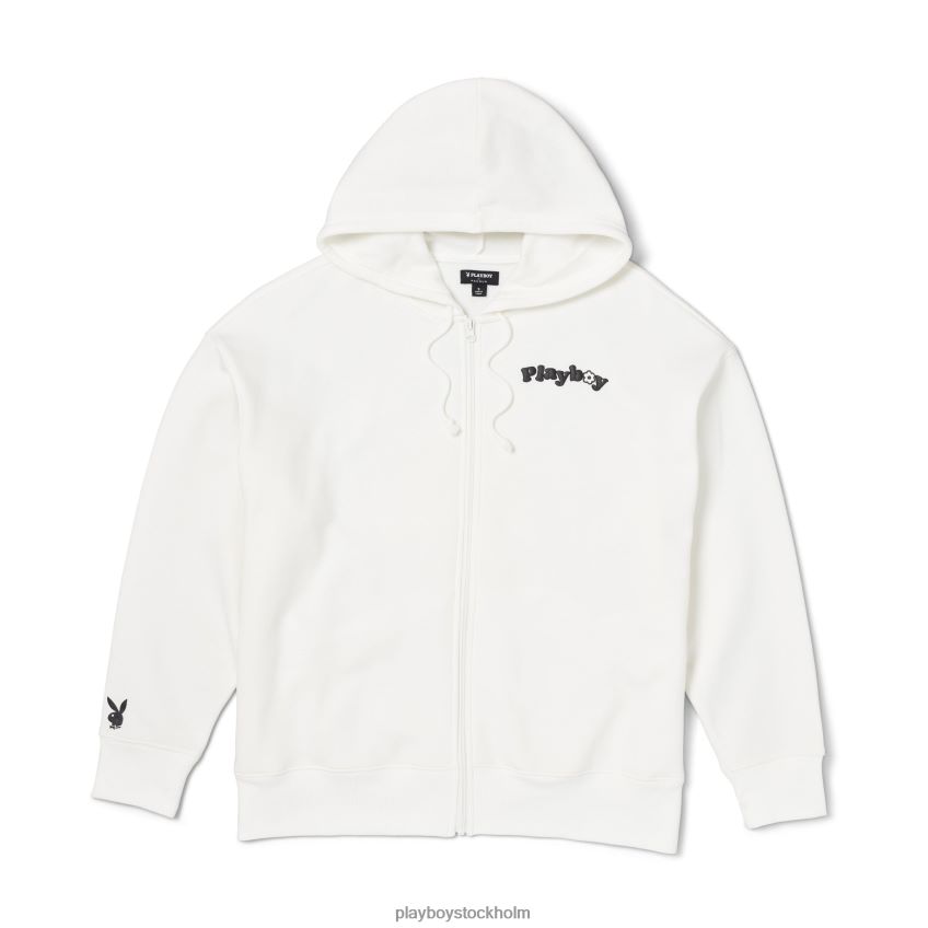 camper oversized hoodie Playboy kvinnor 62L66F1157 stjärna vit Kläder