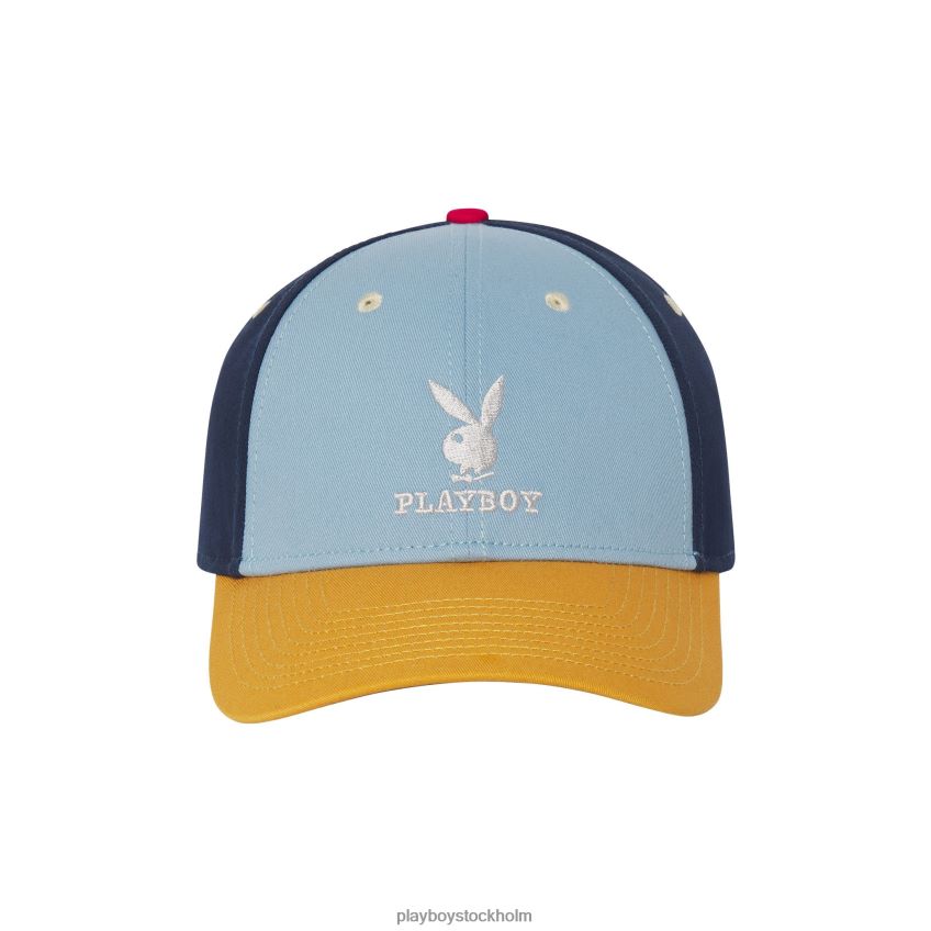 colorblock snapback hatt Playboy män 62L66F716 original tillbehör