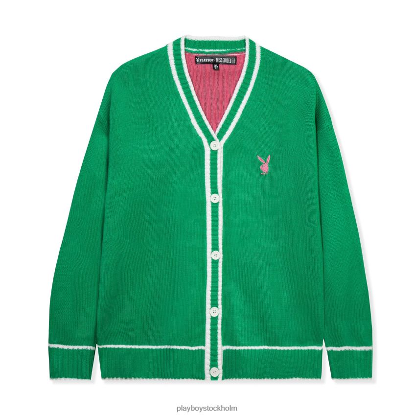 cricket cardigan Playboy kvinnor 62L66F1101 grön Kläder