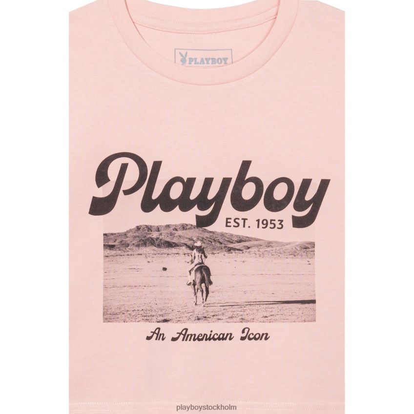 desperado amerikansk ikon beskuren t-shirt Playboy kvinnor 62L66F938 original Kläder