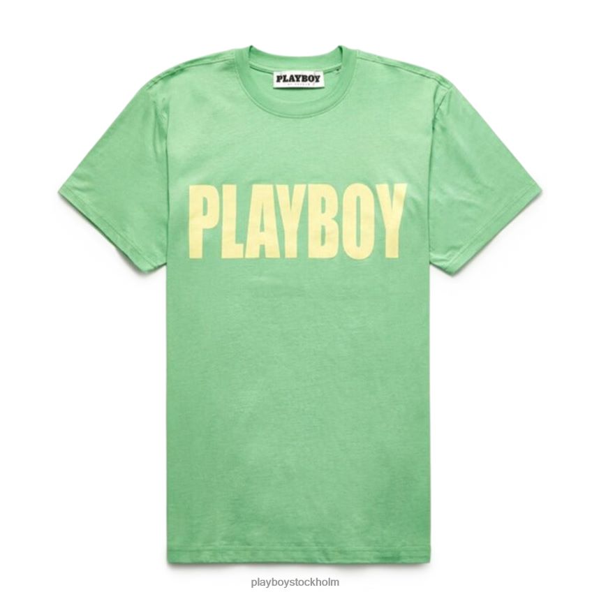 effekt t-shirt Playboy män 62L66F300 grön Kläder