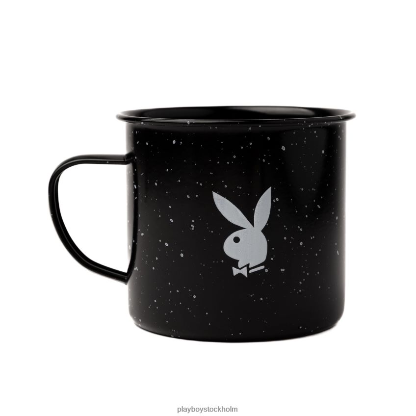 emalj lägermugg Playboy unisex- 62L66F904 svart tillbehör