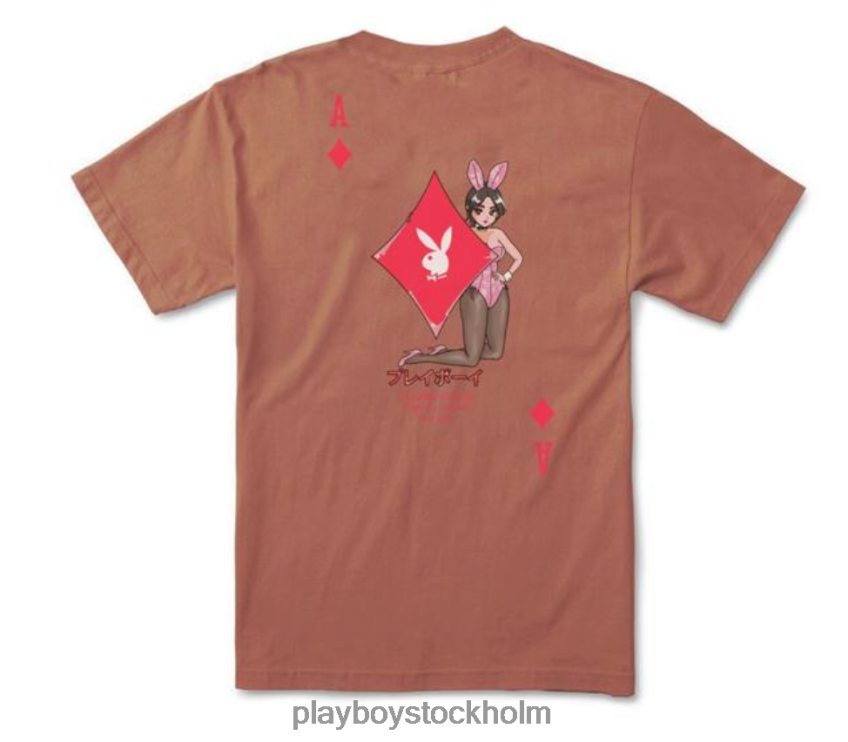 ess av diamanter t-shirt Playboy män 62L66F210 jams Kläder