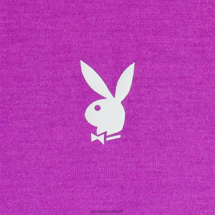 gradient t-shirt Playboy män 62L66F333 lila kaktusblomma Kläder