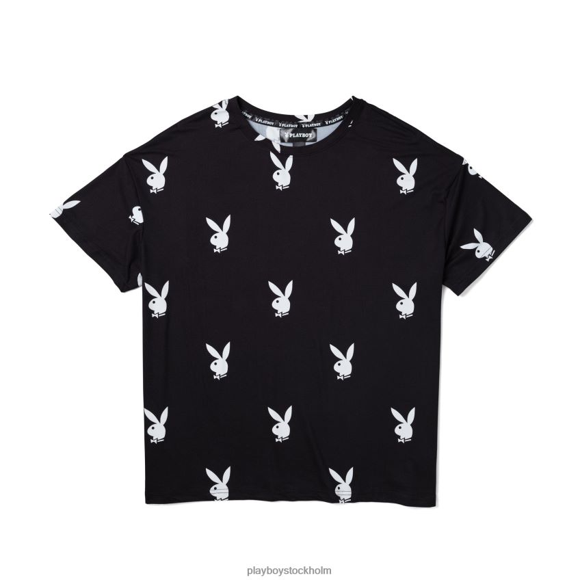 hela kanin t-shirt Playboy kvinnor 62L66F973 vit Kläder