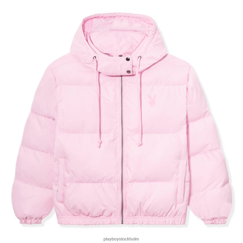 klubbpufferjacka Playboy kvinnor 62L66F1133 rosa frosting Kläder