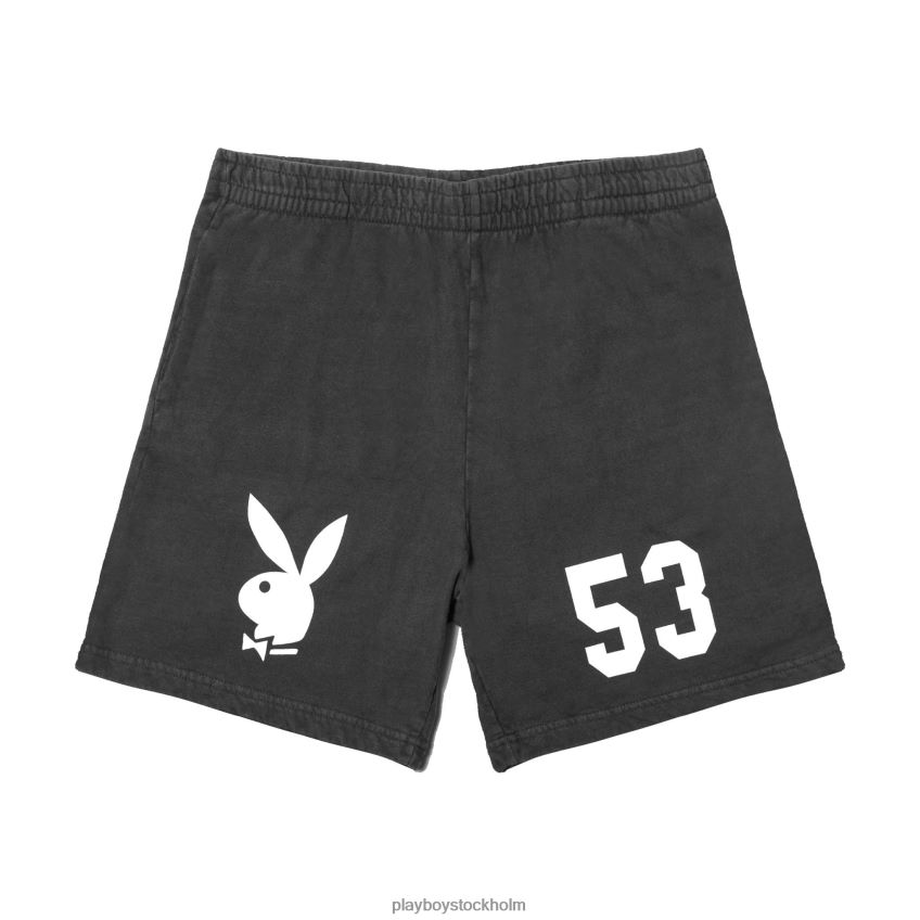 1953 sweatshorts Playboy män 62L66F653 svart Kläder