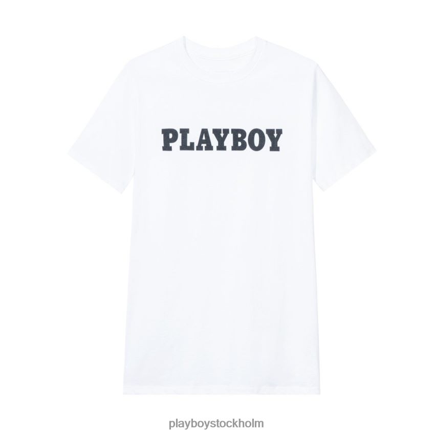 masthead t-shirt Playboy män 62L66F82 vit Kläder