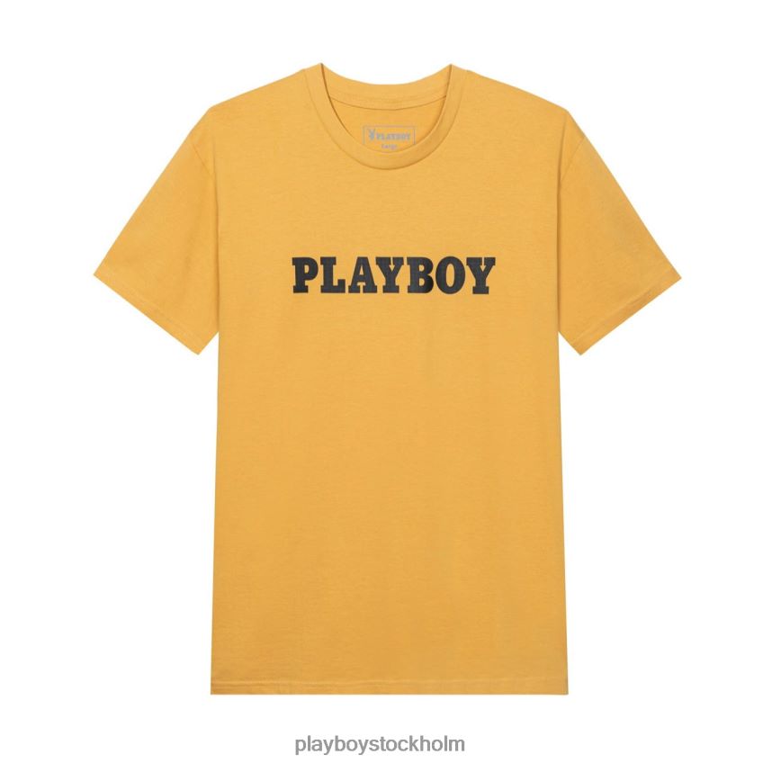 masthead t-shirt Playboy män 62L66F83 guld Kläder