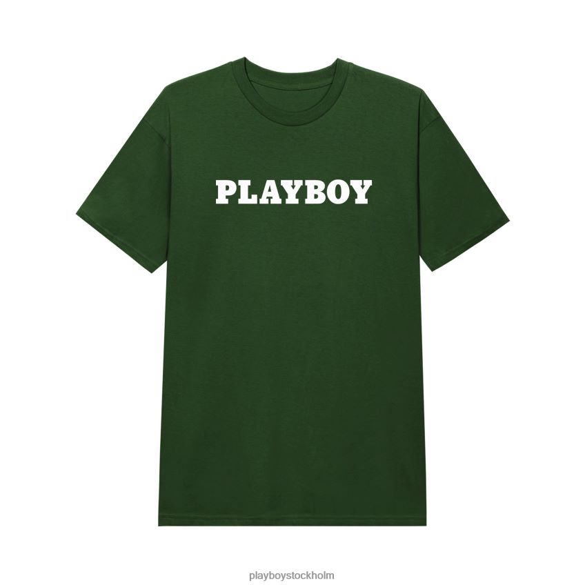 masthead t-shirt Playboy män 62L66F85 skog Kläder