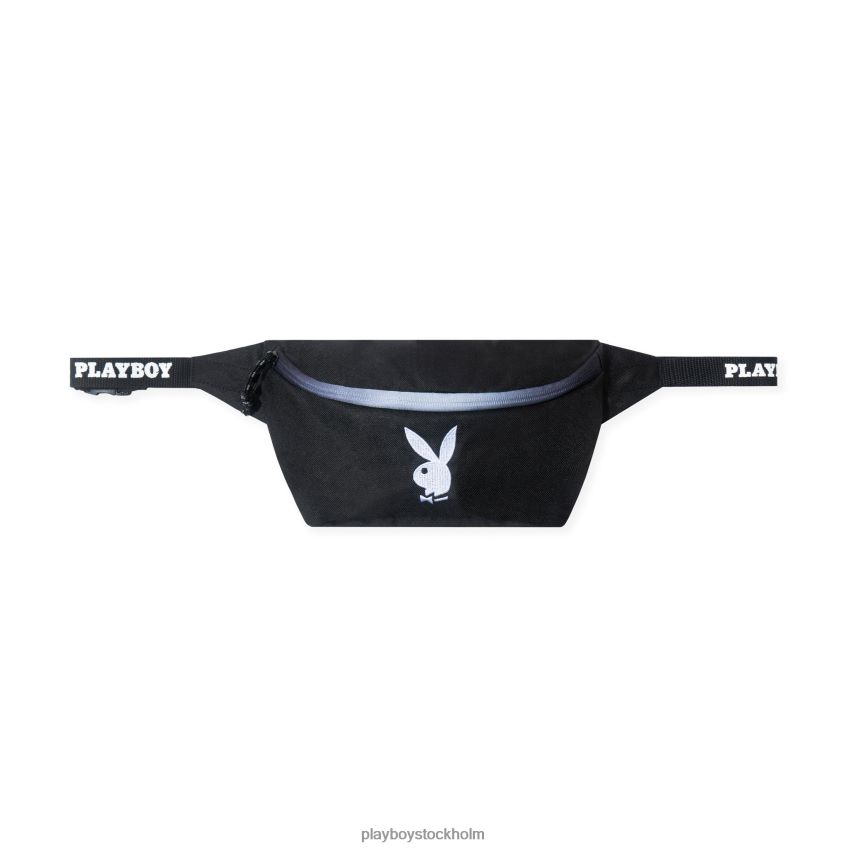 klassiskt fannypack Playboy män 62L66F822 svart tillbehör