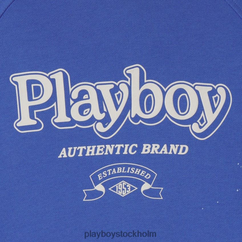 isig hoodie Playboy kvinnor 62L66F1142 blå Kläder