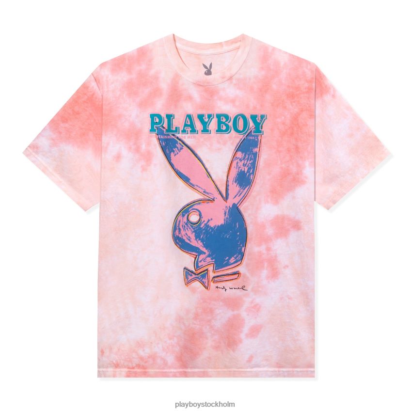 januari 1986 andy warhol cover tie dye t-shirt Playboy män 62L66F280 original Kläder