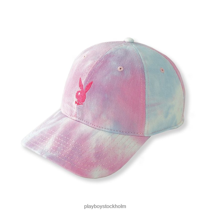 justerbar kaninhuvud logotyp hatt tie dye Playboy män 62L66F710 sockervadd tillbehör