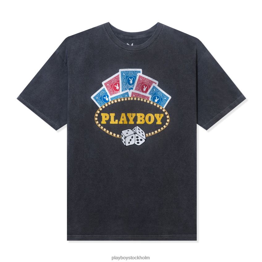 kasino t-shirt Playboy män 62L66F304 original Kläder