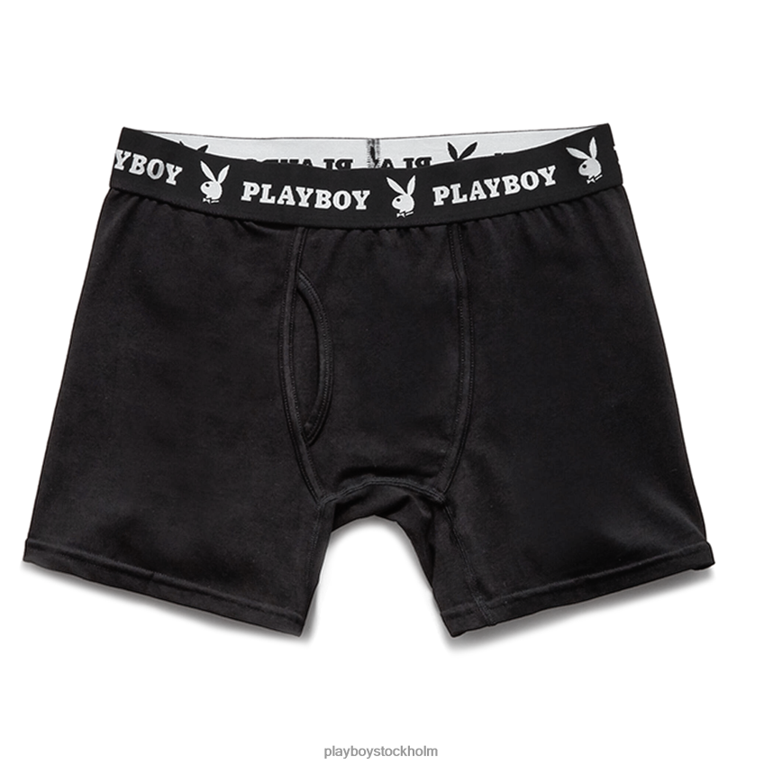 klassisk boxershorts Playboy män 62L66F683 svart Kläder