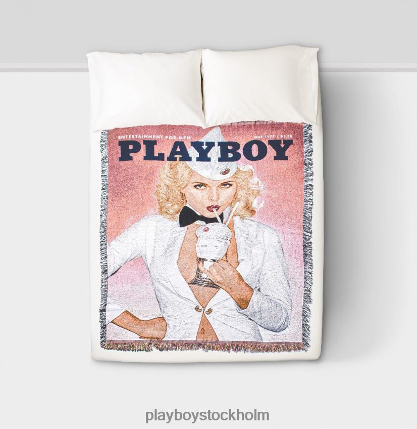 maj 1977 täckfilt Playboy unisex- 62L66F907 original tillbehör