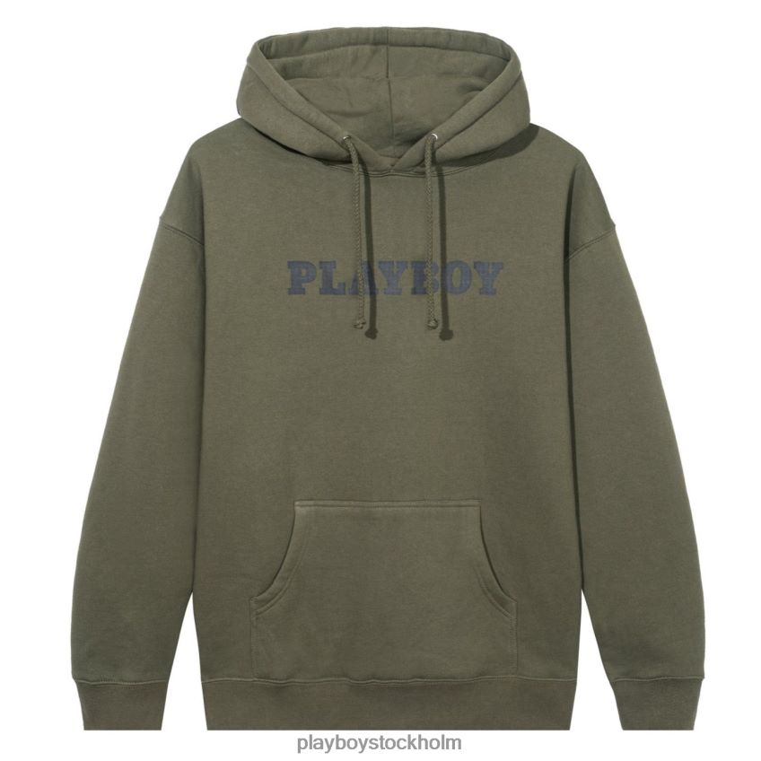 masthead hoodie Playboy män 62L66F401 svart Kläder