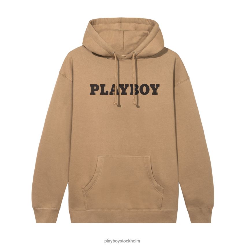 masthead hoodie Playboy män 62L66F403 solbränna Kläder