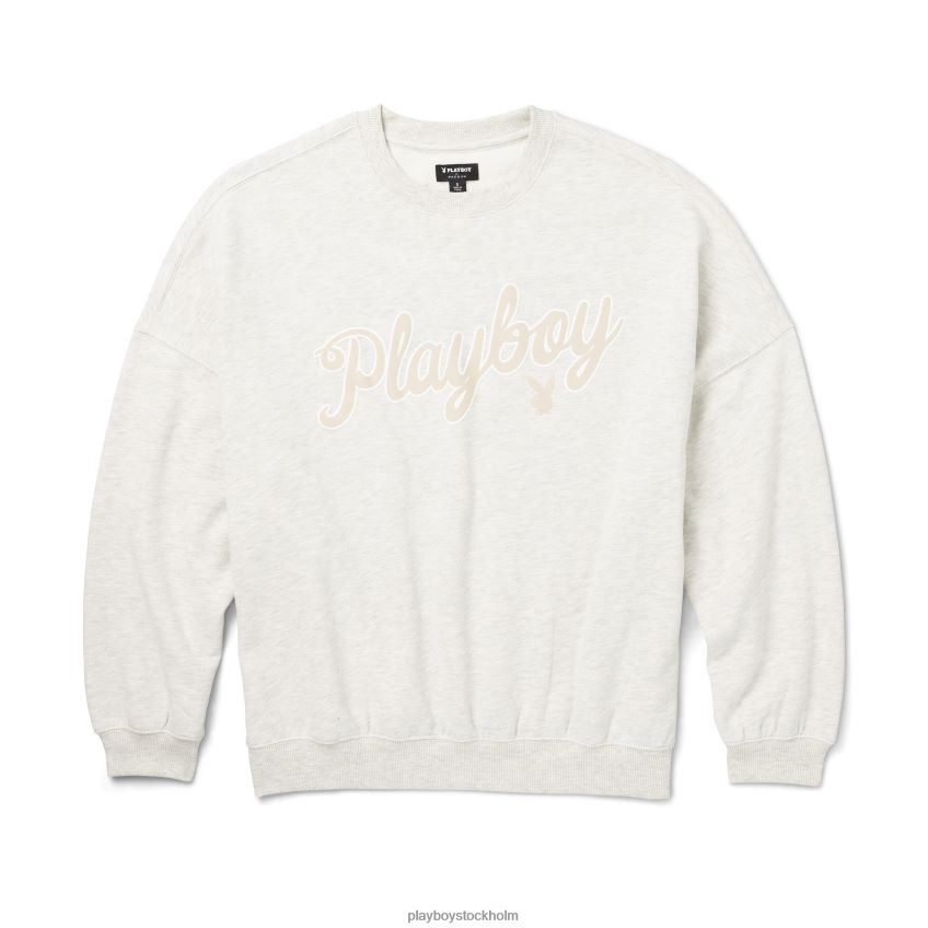 naturskön crewneck Playboy kvinnor 62L66F1155 ljungad havregryn Kläder