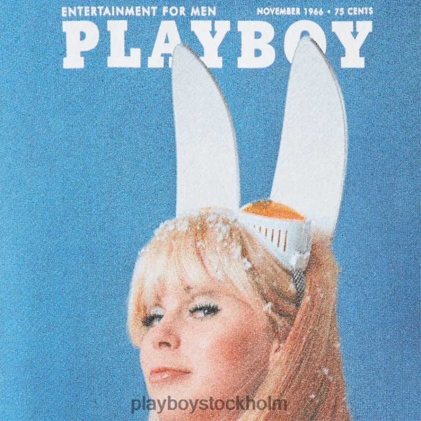 november 1966 huvtröja med omslag Playboy män 62L66F489 original Kläder