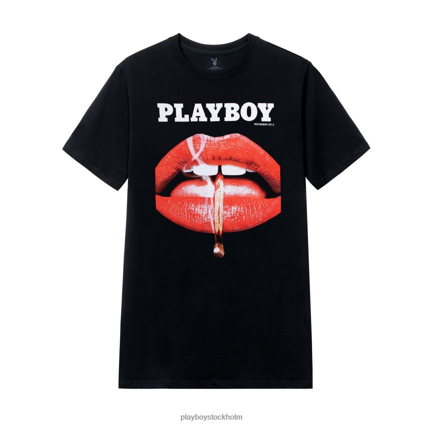 november 2013 omslag t-shirt Playboy män 62L66F235 solbränna Kläder