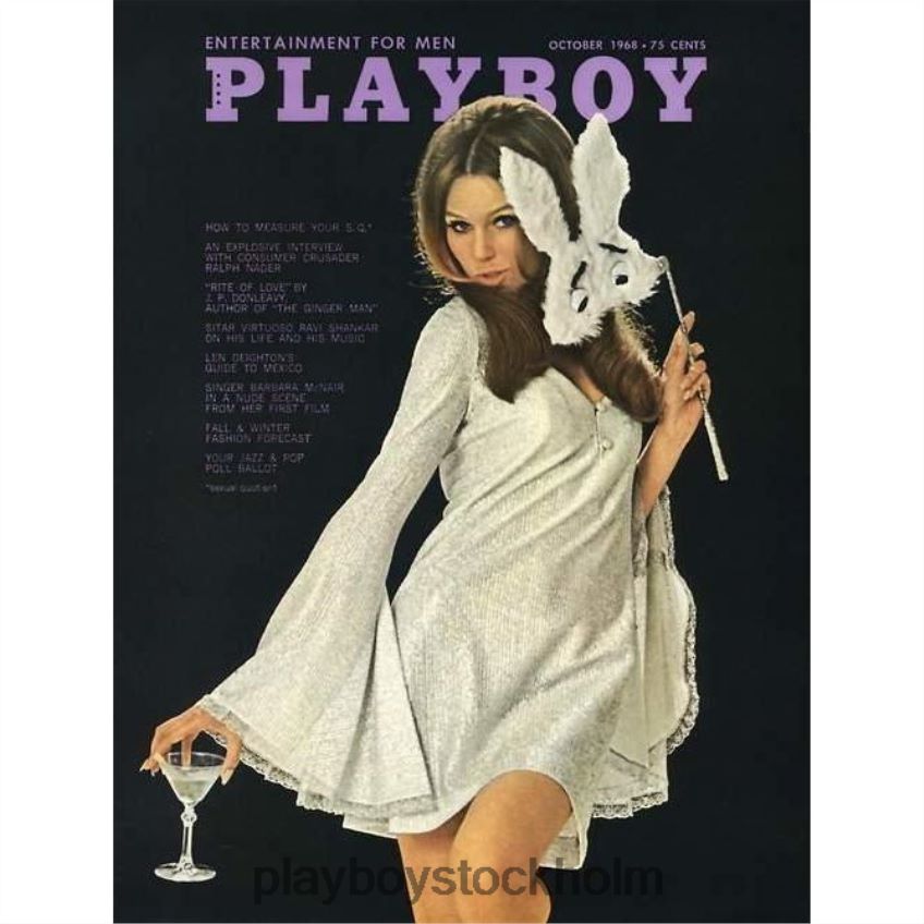 oktober 1968 huvtröja Playboy män 62L66F409 original Kläder