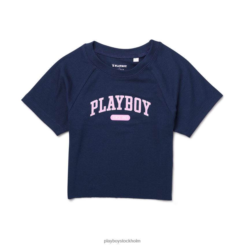 raglan baby t-shirt Playboy kvinnor 62L66F971 Marin Kläder