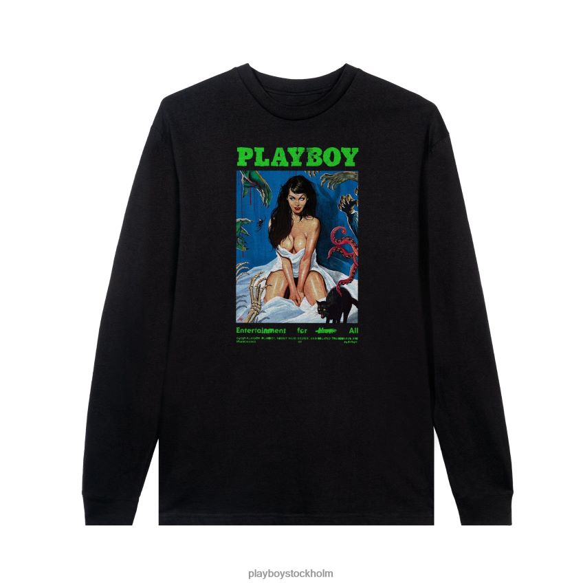 skräckfilm masttopp lång ärm Playboy män 62L66F266 original Kläder