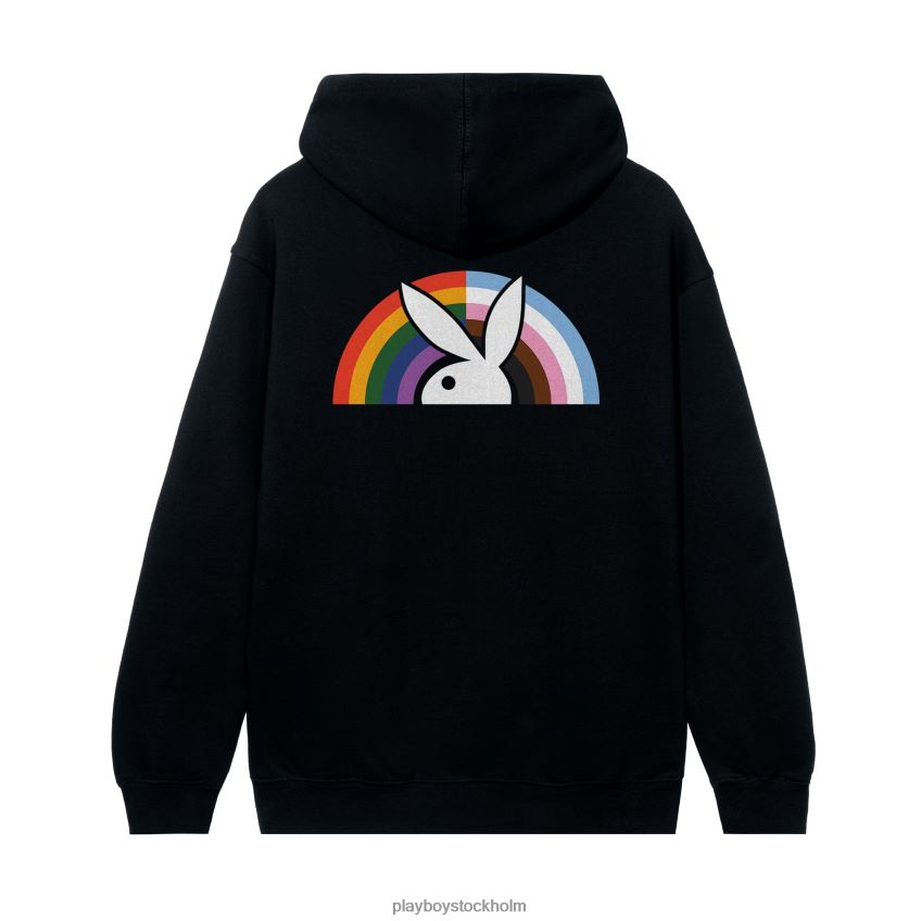 stolthet är bra hoodie Playboy män 62L66F412 svart Kläder