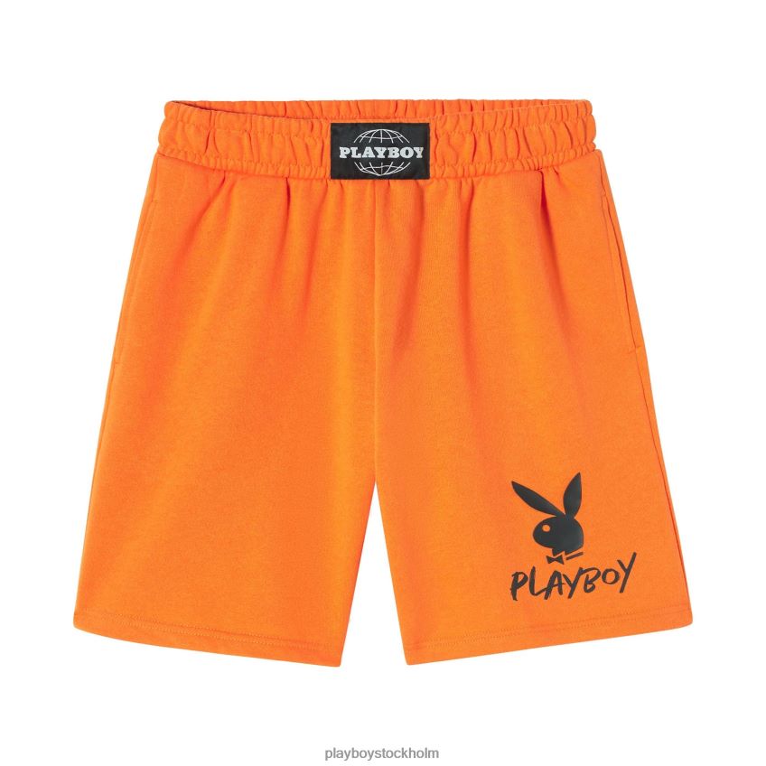 svettshorts Playboy kvinnor 62L66F1265 orange Kläder