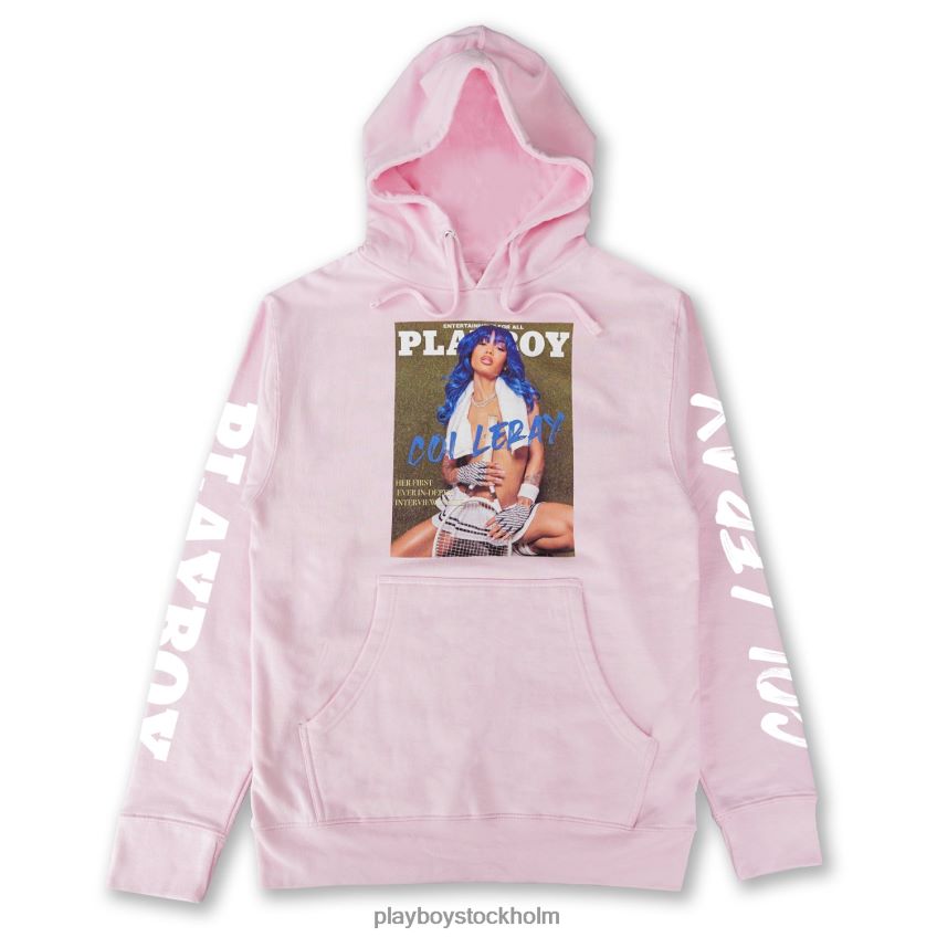 tennisöverdrag hoodie Playboy x Coi Leray män 62L66F532 rosa Kläder