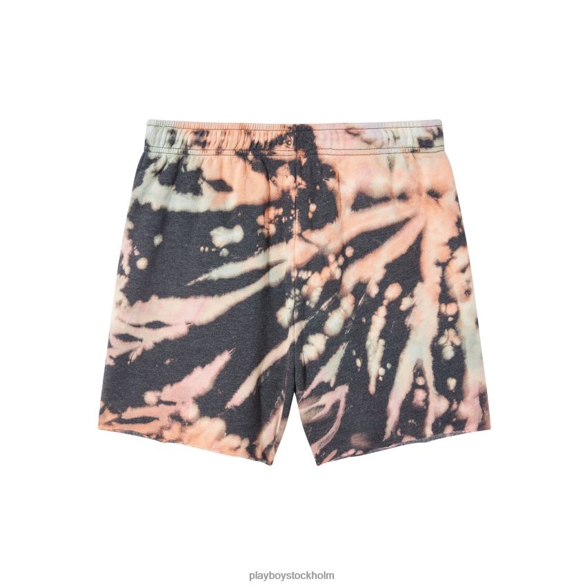 tie-dye grunge sweatshorts Playboy kvinnor 62L66F1257 soluppgång Kläder