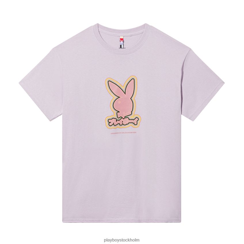 tokyo club logotyp t-shirt orkidé Playboy män 62L66F230 original Kläder