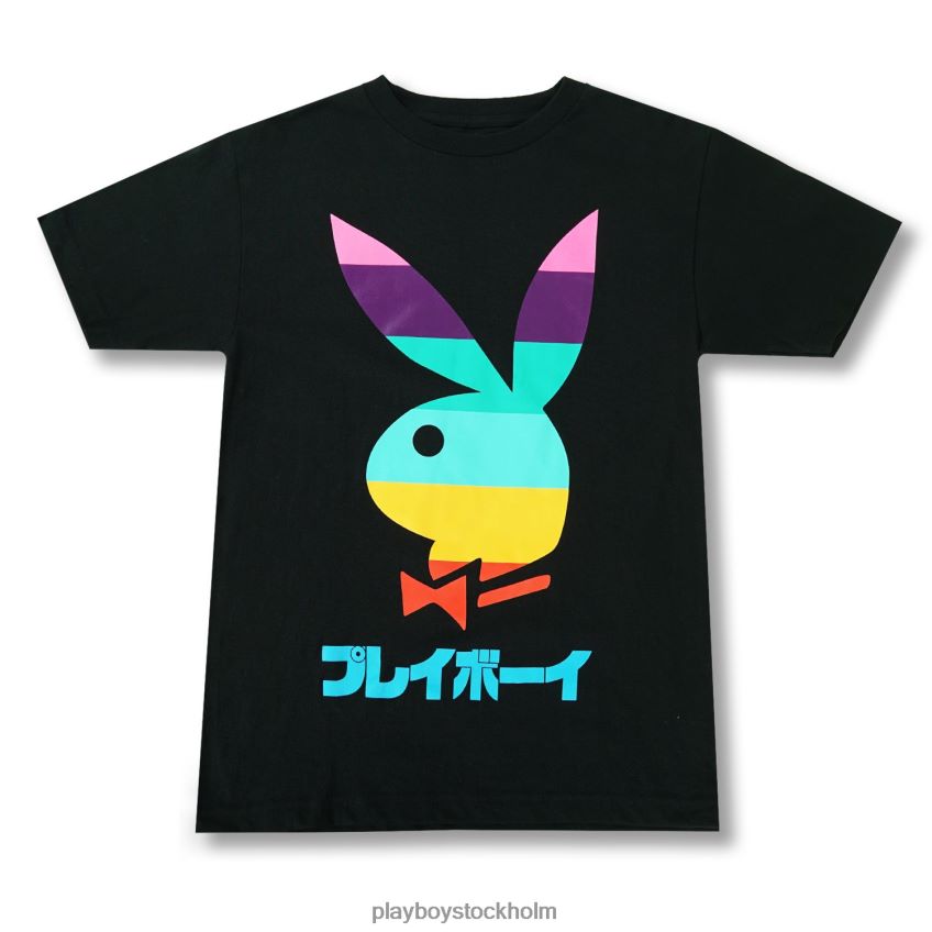 tokyo lights t-shirt Playboy män 62L66F24 svart Kläder