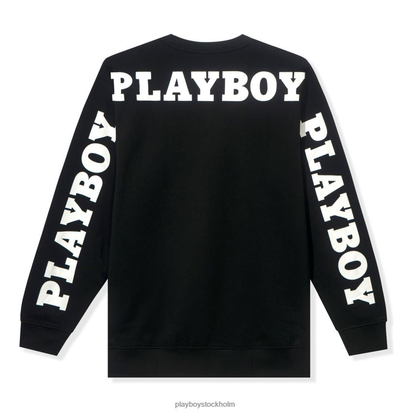 topptröja crewneck Playboy män 62L66F505 original Kläder