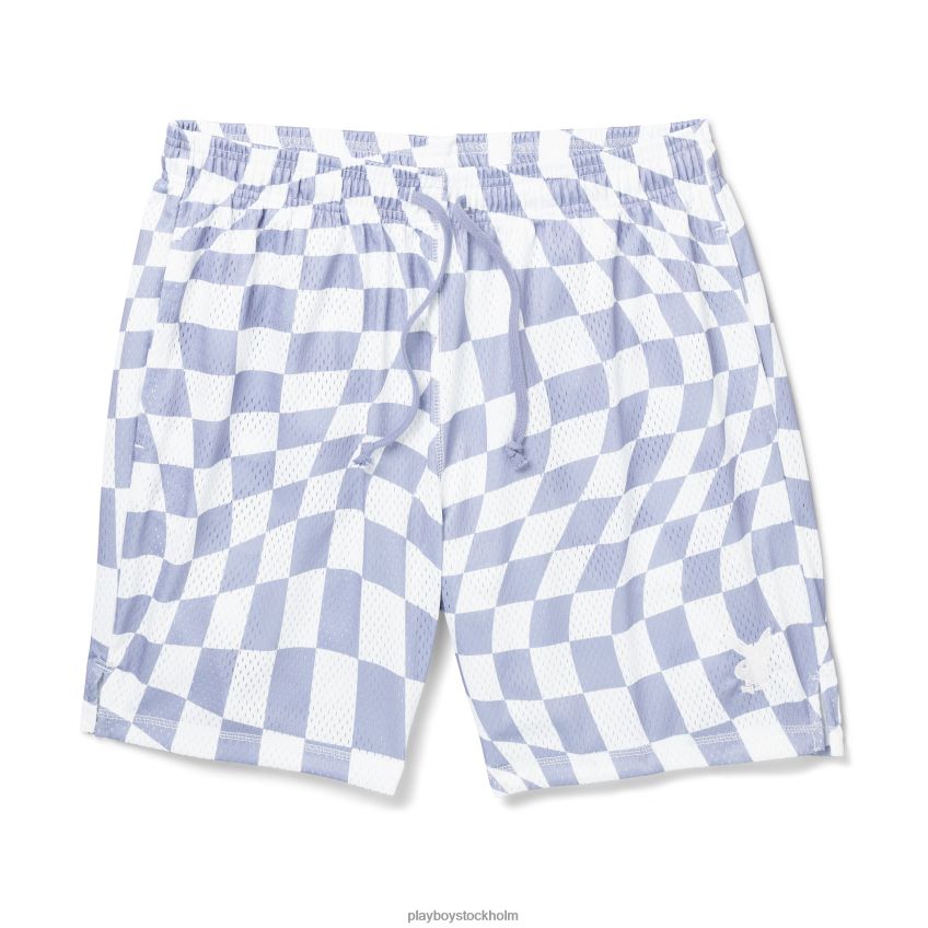 vågiga rutiga basketshorts Playboy män 62L66F608 original Kläder