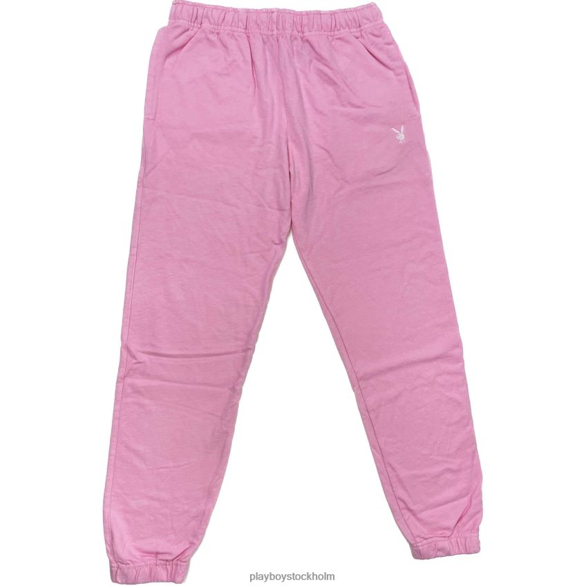 Årets lekkamrat joggingtryck Playboy kvinnor 62L66F1207 rosa/vit Kläder